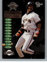 1998 SkyBox Dugout Axcess Double Header #3DH Barry Bonds