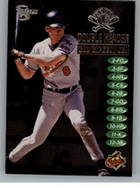 1998 SkyBox Dugout Axcess Double Header #14DH Cal Ripken Jr.