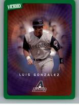 2003 Upper Deck Victory Parallel 1 Green #5 Luis Gonzalez