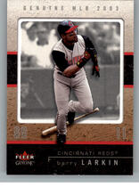 2003 Fleer Genuine #43 Barry Larkin