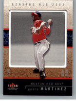 2003 Fleer Genuine #46 Pedro Martinez