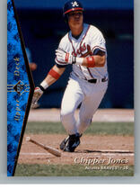 1995 SP Base Set #34 Chipper Jones