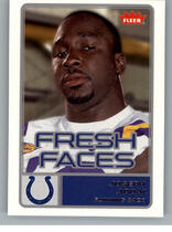 2006 Fleer Fresh Faces #FRJA Joseph Addai