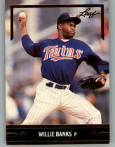 1991 Leaf Gold Rookies #BC5 Willie Banks