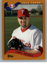 2002 Topps Base Set #524 Terry Adams