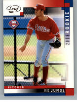 2003 Leaf Base Set #319 Eric Junge