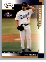 2003 Leaf Base Set #281 Shane Nance