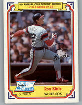 1984 Drakes #17 Ron Kittle