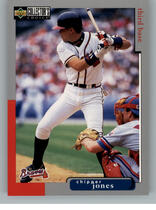 1998 Upper Deck Collectors Choice (Diamond Hologram) #306 Chipper Jones