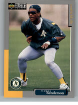 1998 Upper Deck Collectors Choice (Diamond Hologram) #455 Rickey Henderson