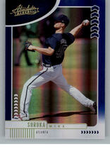 2020 Panini Absolute Spectrum Blue #37 Mike Soroka
