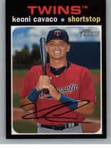 2020 Topps Heritage Minor League #78 Keoni Cavaco