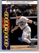 1998 Pacific Online (Silver Lettering) #48 Kelly Stinnett