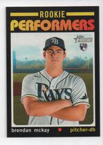 2020 Topps Heritage High Number Rookie Performers #RP-10 Brendan Mckay