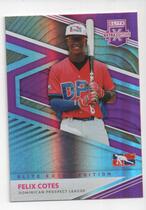 2020 Panini Elite Extra Edition Pink #172 Felix Cotes