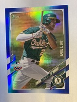 2021 Topps Opening Day Opening Day Edition (Blue Foil) #215 Matt Olson