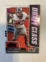 2021 Panini Contenders Draft Picks Draft Class Purple #38 Chuba Hubbard