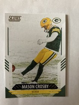2021 Score Base Set #144 Mason Crosby