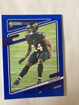 2021 Donruss Press Proof Blue #243 Marcus Peters