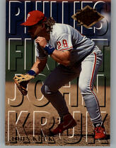 1994 Ultra Phillie Finest #7 John Kruk