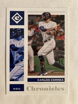 2021 Panini Chronicles #3 Carlos Correa