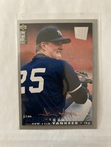 1995 Upper Deck Collectors Choice SE Silver Signature #241 Jim Abbott