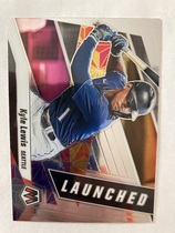 2021 Panini Mosaic Launched #L8 Kyle Lewis