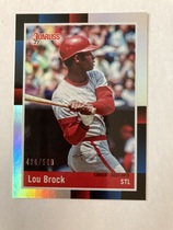 2022 Donruss Career Stat Line #277 Lou Brock