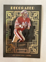 2022 Panini Prestige Decorated #DE-14 Joe Montana