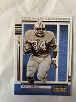 2021 Panini Contenders Legendary Contenders #13 Earl Campbell