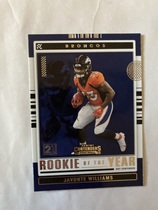 2021 Panini Contenders Rookie of the Year Contenders #25 Javonte Williams