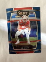 2022 Panini Select Draft Picks #34 T.J. Watt