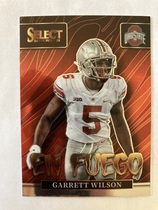 2022 Panini Select Draft Picks En Fuego #9 Garrett Wilson