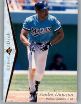 1995 SP Superbafoil (Silver) #56 Andre Dawson