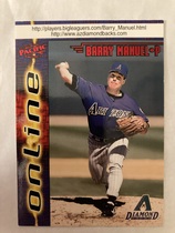 1998 Pacific Online Red #42 Barry Manuel
