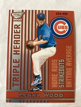 2000 Pacific Revolution Triple Header Silver #26 Kerry Wood