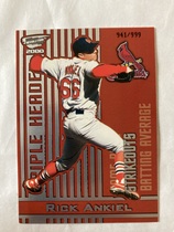 2000 Pacific Revolution Triple Header Silver #30 Rick Ankiel