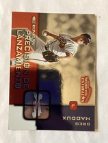 2002 Donruss Super Estrellas Precision De Lanzamiento #PL-2 Greg Maddux