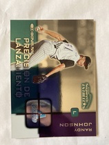 2002 Donruss Super Estrellas Precision De Lanzamiento #PL-3 Randy Johnson