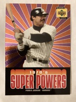 2001 Upper Deck Decade 1970s Super Powers #SP1 Reggie Jackson
