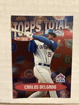 2002 Topps Total Topps Total Insert #TT10 Carlos Delgado