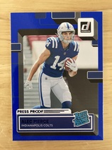 2022 Donruss Blue Press Proof #321 Alec Pierce