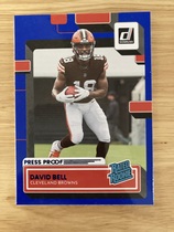 2022 Donruss Blue Press Proof #332 David Bell