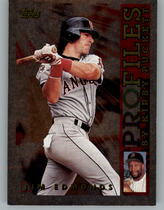 1996 Topps Profiles-AL #AL-13 Jim Edmonds