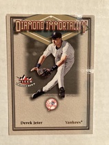2002 Fleer Triple Crown Diamond Immortality #1 Derek Jeter