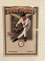 2002 Fleer Triple Crown Diamond Immortality #1DI Derek Jeter