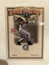 2002 Fleer Triple Crown Diamond Immortality #8DI Ichiro Suzuki