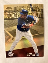 1998 Fleer Sports Illustrated Then and Now Road to Cooperstown #4RC Tony Gwynn