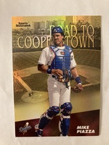 1998 Fleer Sports Illustrated Then and Now Road to Cooperstown #8RC Mike Piazza