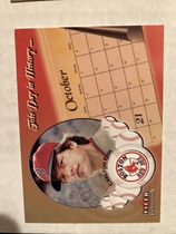 2002 Fleer Tradition Update This Day in History #U20TDH Carlton Fisk